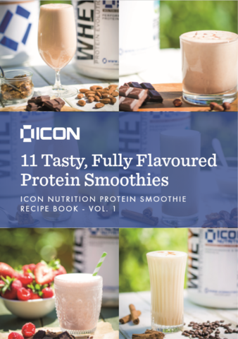 FREE DOWNLOAD - Get our 11 Tasty Fully Flavoured Protein Smoothie Ebook! - ICON Nutrition