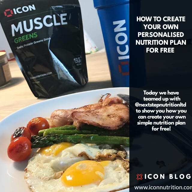 Free Nutrition Plan - How to plan your own nutrition plan for Free - ICON Nutrition