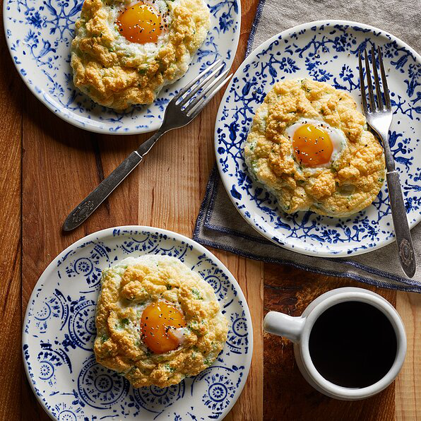 PARMESAN CLOUD EGGS