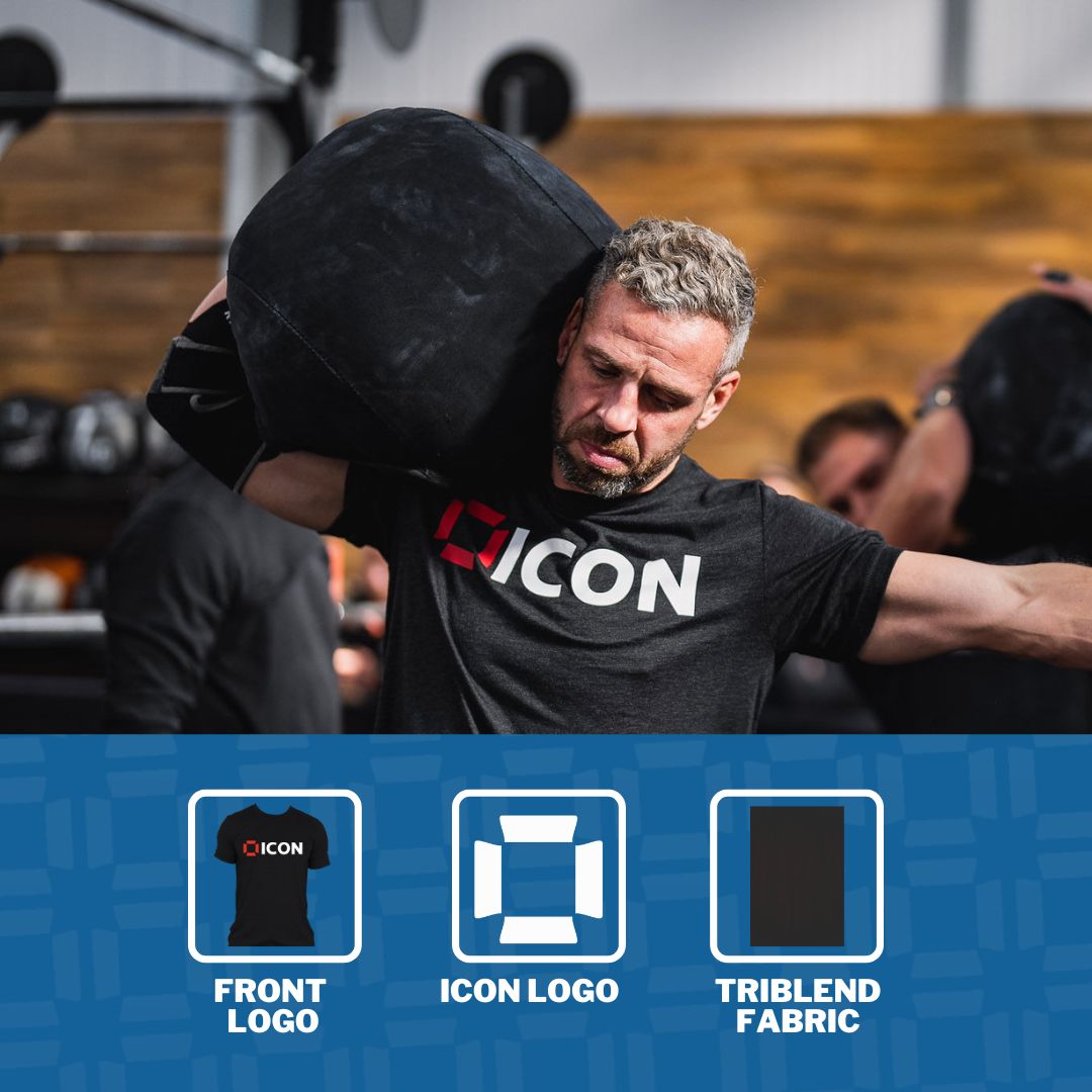 Team ICON Classic Tee - Black - ICON Nutrition