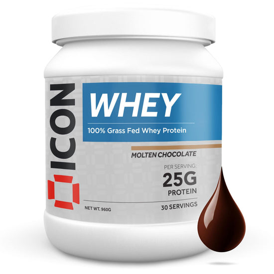 100% Whey Protein 960g - 30 Servings - ICON Nutrition
