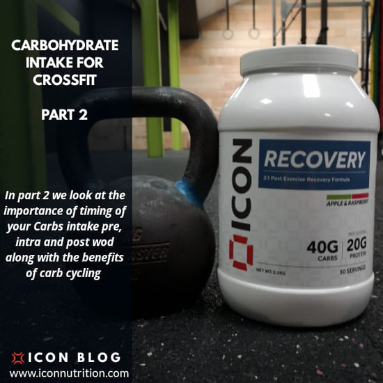 Carbohydrate intake for Crossfitters: Part 2 - ICON Nutrition