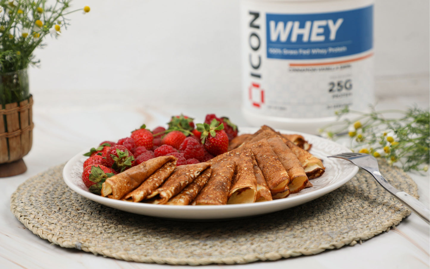 Whey Protein Recipe - Protein Crepes