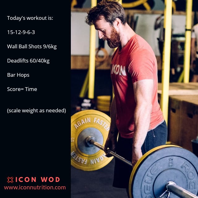 ICON Nutrition Workout Ideas - WOD 3 - ICON Nutrition