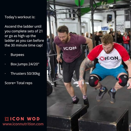 ICON Nutrition Workout Ideas - WOD 4 - ICON Nutrition