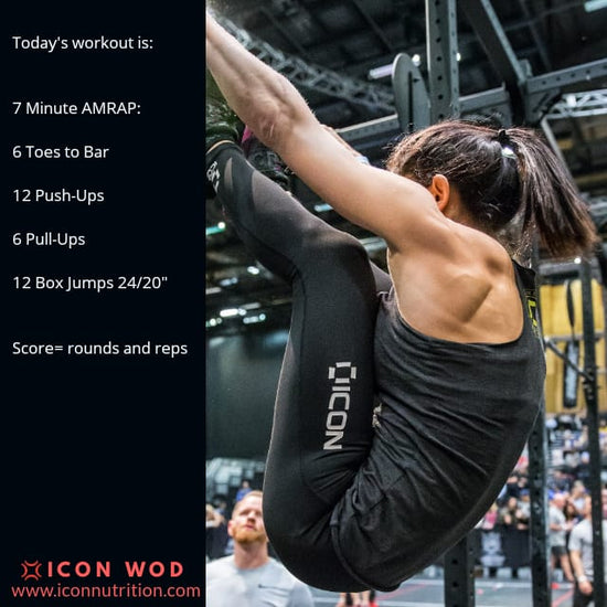 ICON Nutrition Work Out Ideas - WOD 7 - ICON Nutrition