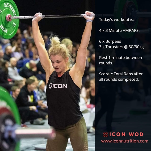 ICON Nutrition Workout Ideas - WOD 2 - ICON Nutrition