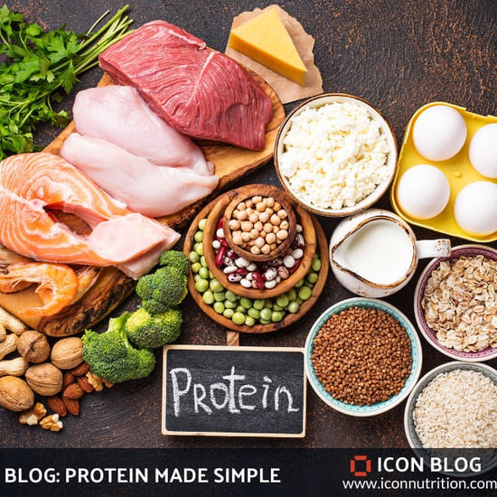 Protein Made Simple By Jonny Landels of Next Step Nutrition - ICON Nutrition