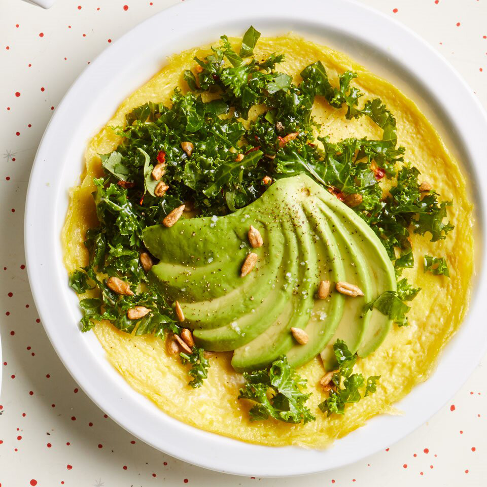 AVOCADO & KALE OMELET