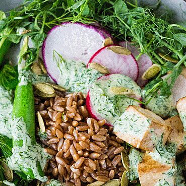 GREEN GODDESS GRAIN BOWL