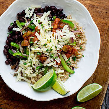 BEAN & VEGGIE TACO BOWL