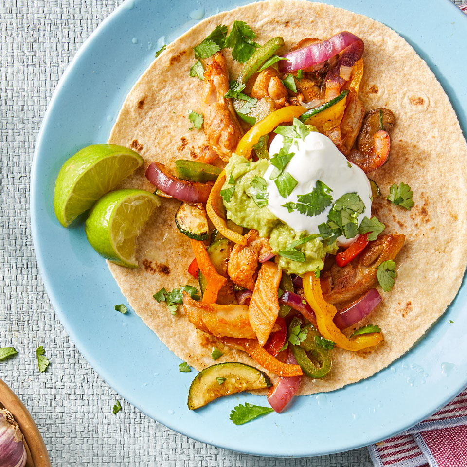 CHICKEN & VEGGIE FAJITAS