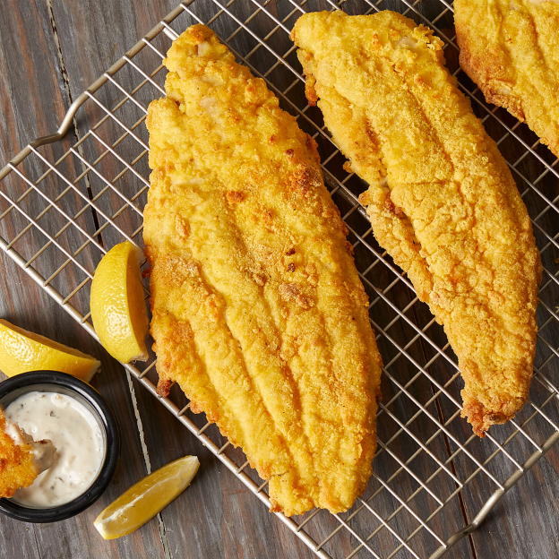 CRISPY BAKED CATFISH