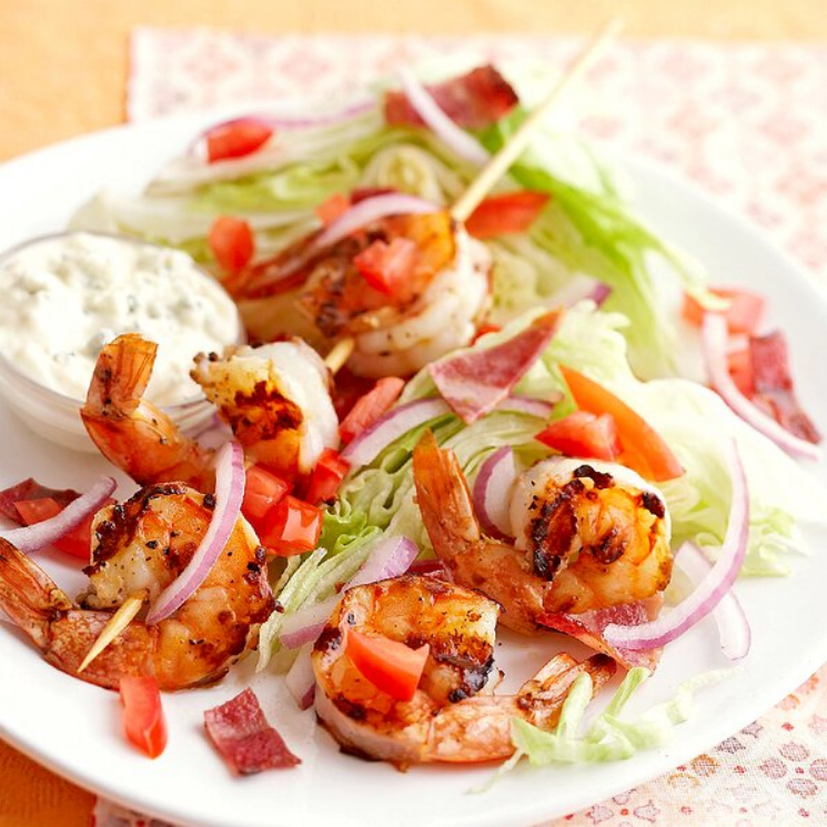 HERBED FISH AND VEGETABLES WITH LEMON MAYO