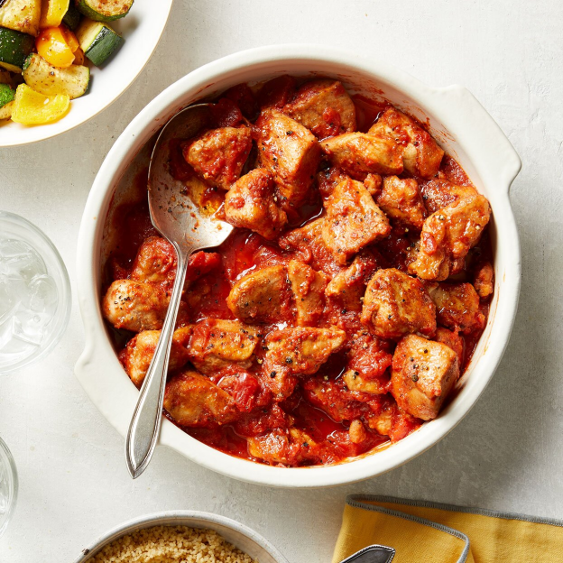 MOROCCAN CHICKEN & TOMATO STEW