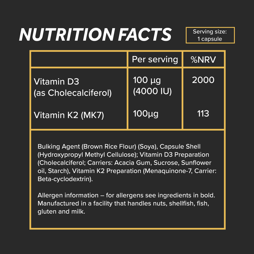 
                  
                    Vitamin K2 D3 Supplement (180 Serv) - ICON Nutrition
                  
                