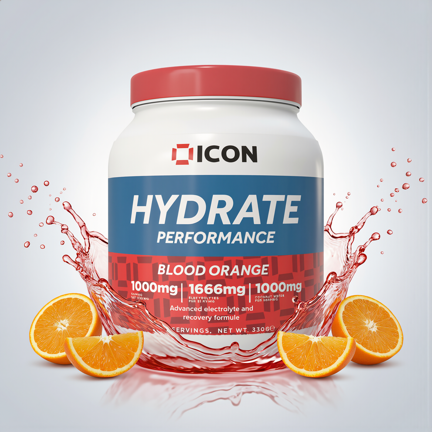 Hydrate Performance  - Advanced Electrolyte and Recovery Formula - ICON Nutrition