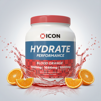 Hydrate Performance  - Advanced Electrolyte and Recovery Formula - ICON Nutrition