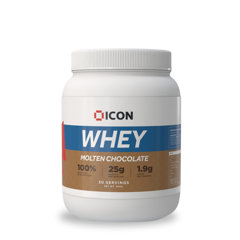 
                  
                    100% Grass Fed Whey Protein Powder - ICON Nutrition
                  
                