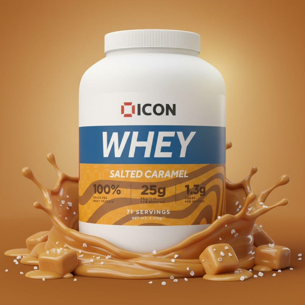 100% Grass Fed Whey Protein Powder - ICON Nutrition