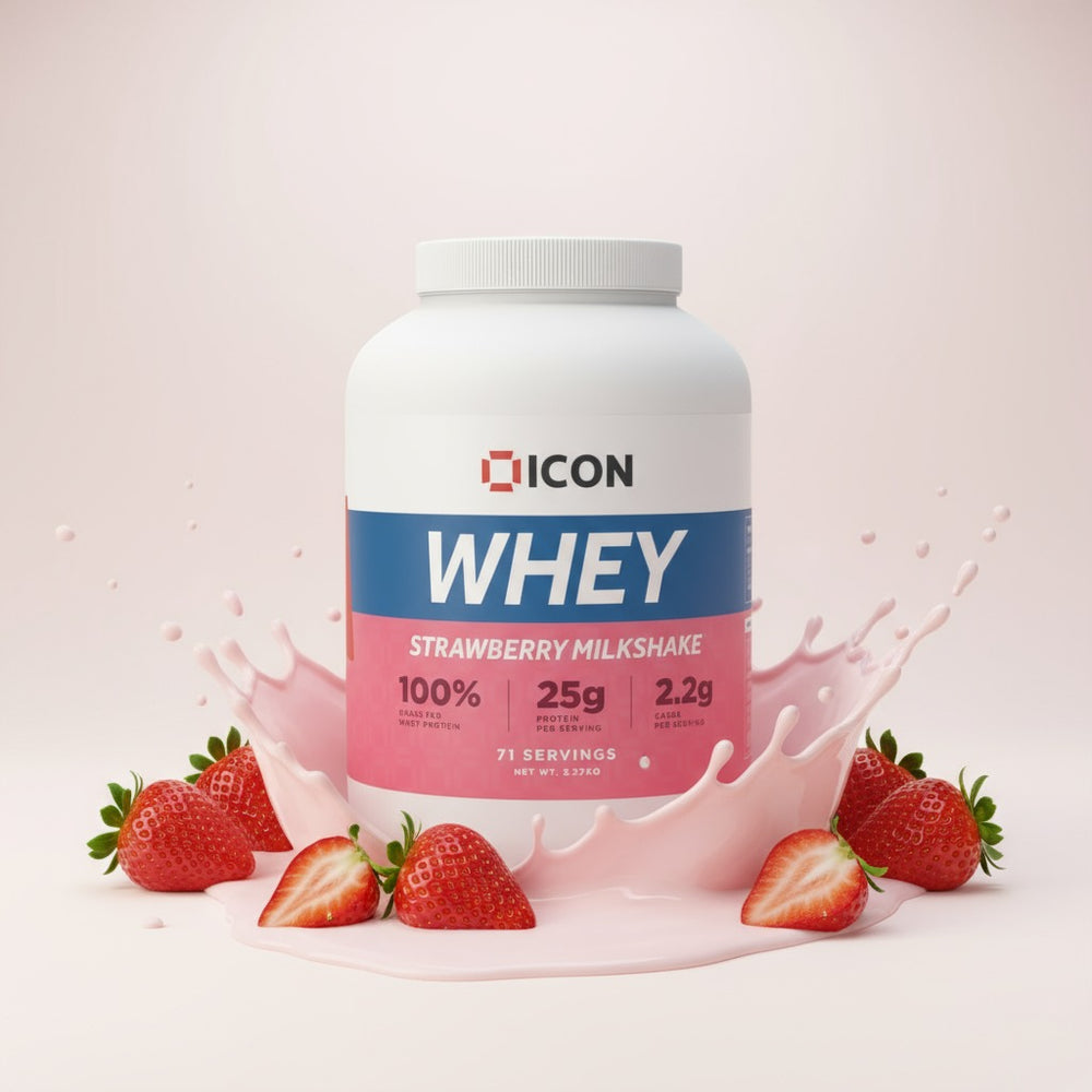 
                  
                    100% Grass Fed Whey Protein Powder - ICON Nutrition
                  
                