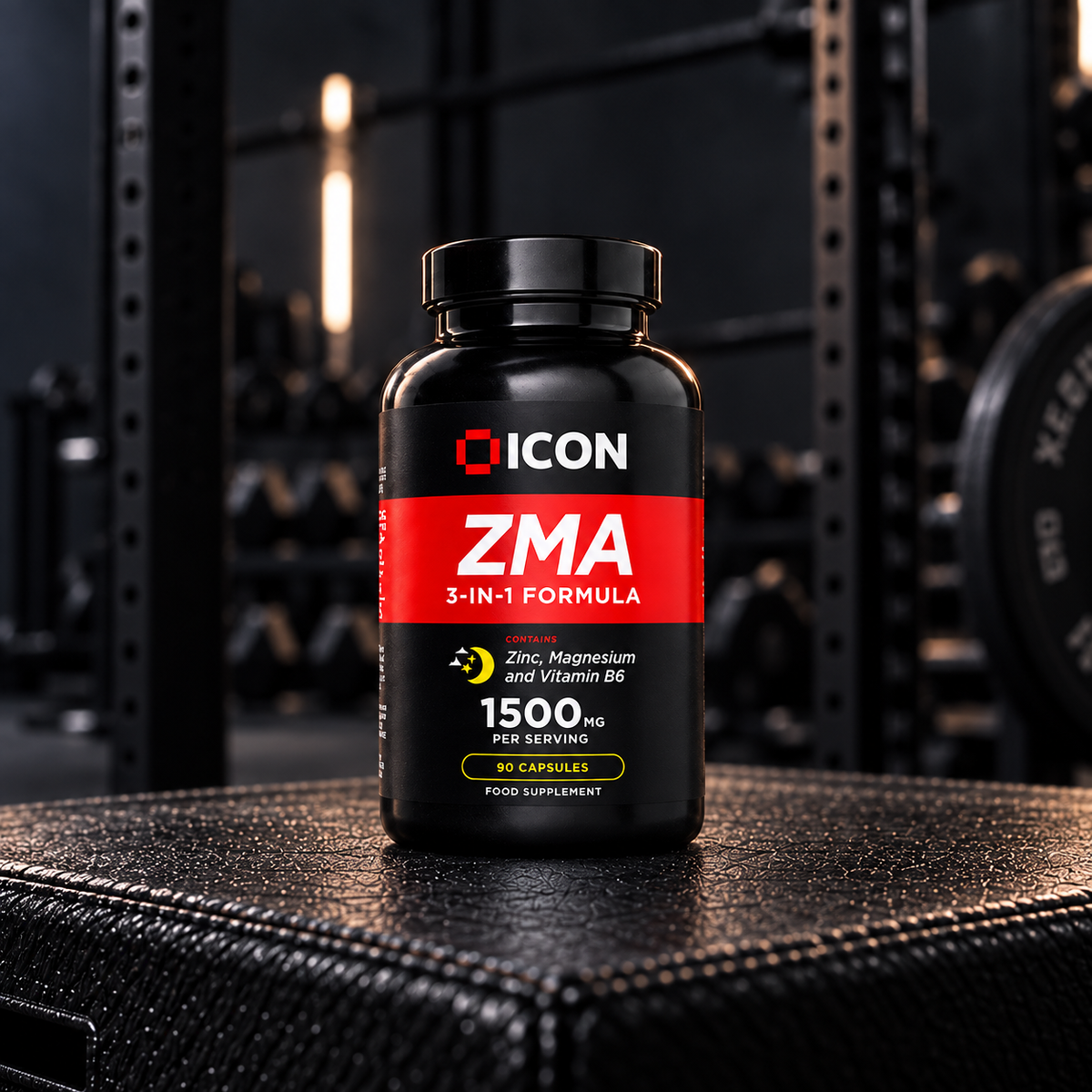 ICON original ZMA zinc, magnesium and vitamin B6 capsules