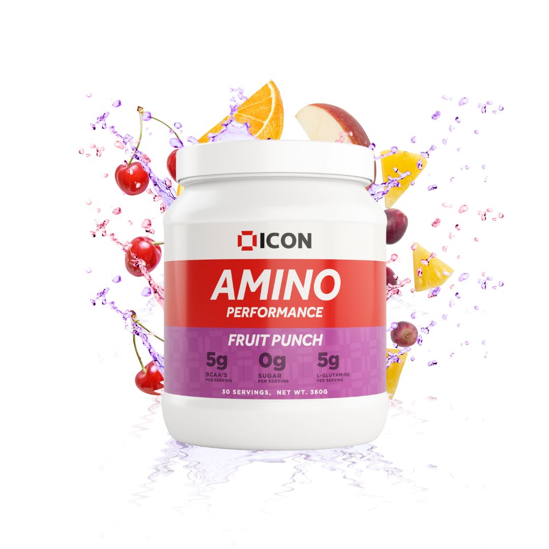 Amino Performance  - BCAA and L-Glutamine Powder Supplement - ICON Nutrition