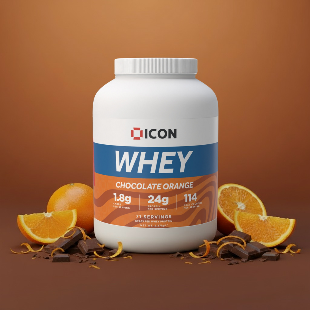 100% Grass Fed Whey Protein Powder - ICON Nutrition