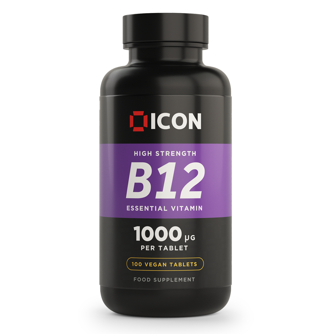 Vitamin B12 (100 Tablets) - ICON Nutrition