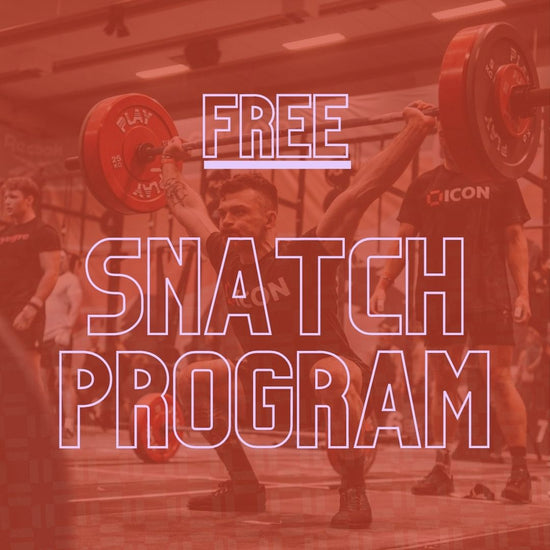 Free Snatch Program - ICON Nutrition