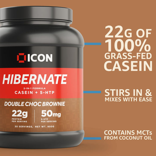 Hibernate Casein Protein (30 Serv.) - ICON Nutrition