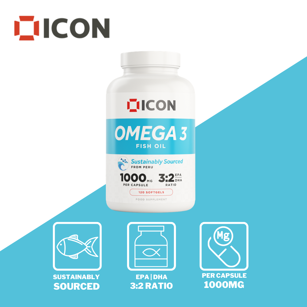 Omega 3 (60 Serv.) - ICON Nutrition