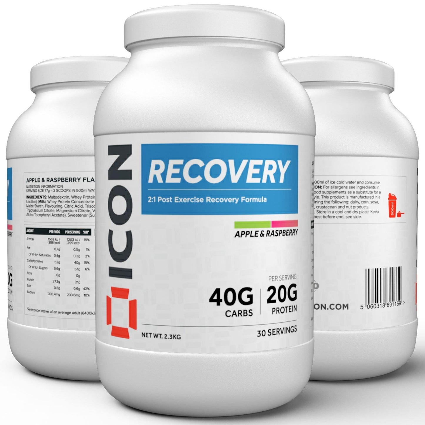 Recovery shakes and supplements