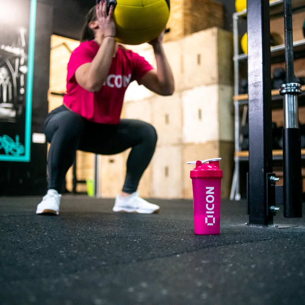 
                  
                    BUNDLE OFFER - ICON Classic Cropped Tee - Mulberry & Hot Pink - ICON Nutrition
                  
                