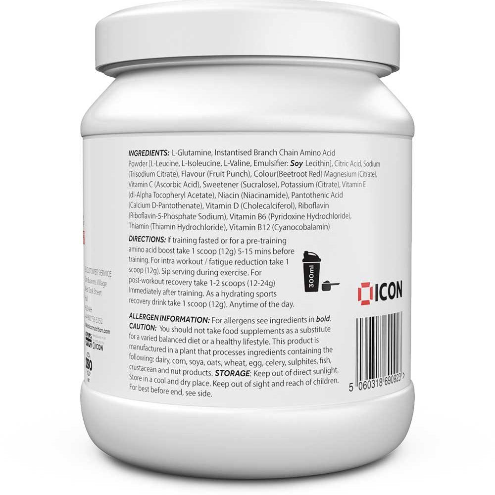 
                  
                    Amino Performance (30 Serv.) 3 In 1 Formula (BCAA, GLUTAMINE, VITAMIN & ELECTROLYTES) - ICON Nutrition
                  
                